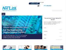 Tablet Screenshot of netlink-corp.com